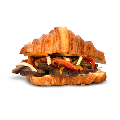 Smoky Beef Croissant Sandwich
