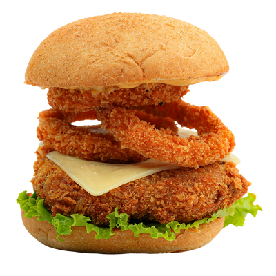 Tartar fish burger